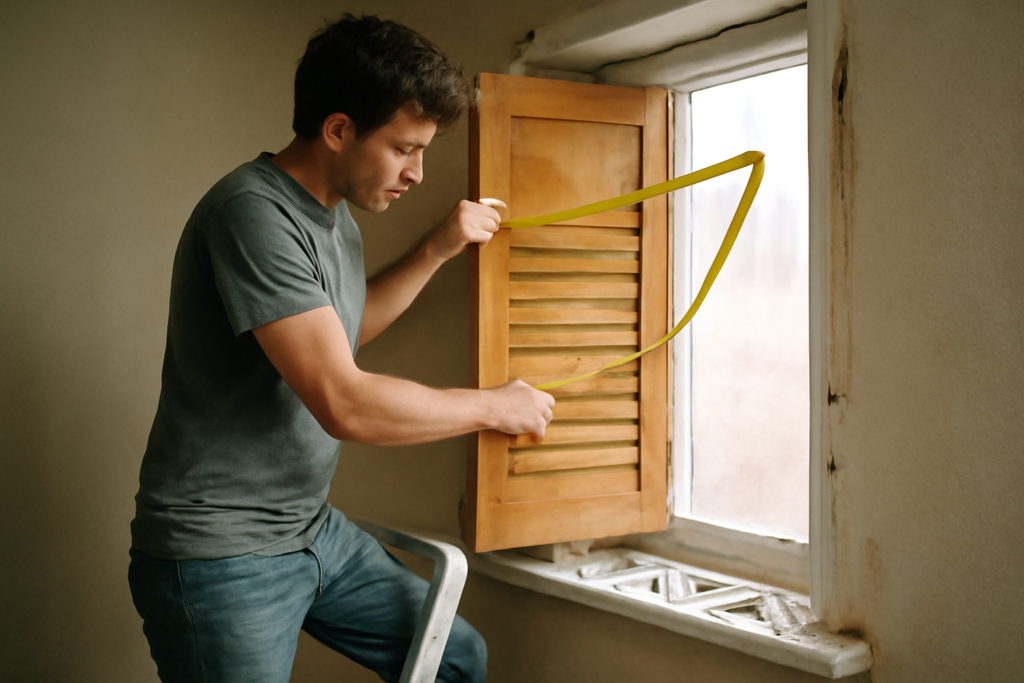 Volet pliant en aluminium blanc isolant pour fenêtre, sécurité et gain d'espace au design moderne
